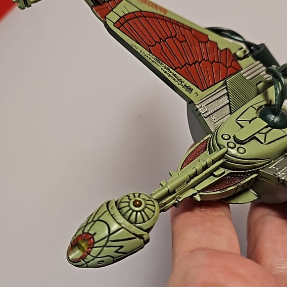 Star Trek the Next Generation Klingon Bird of Prey 1994 Hallmark Collectible - Picture 11 of 12